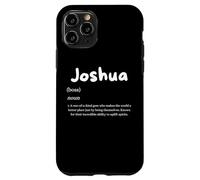 Custodia per iPhone 11 Pro Joshua Definition Personalized Name Custom Costume For Josh