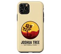 Custodia per iPhone 11 Pro Joshua Tree National Park Retro California Desert Tramonto