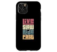 Custodia per iPhone 11 Pro Journey Attitude Live Slow Adventurer Ride Fast Appassionato