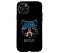 Custodia per iPhone 11 Pro Juneau Alaska USA Bear indossa occhiali da sole design