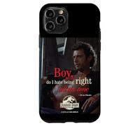 Custodia per iPhone 11 Pro Jurassic Park Dr. Ian Malcolm Right All The Time