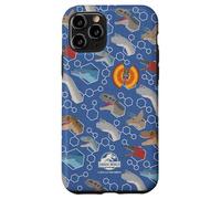 Custodia per iPhone 11 Pro Jurassic World Classified Creatures All Over Print