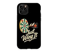 Custodia per iPhone 11 Pro Just Wing It Darts League - Scherzo sulle freccette volanti