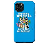 Custodia per iPhone 11 Pro Justice League Girls Can Do It Better