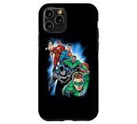 Custodia per iPhone 11 Pro Justice League Heroes Unite