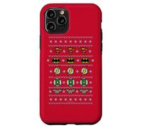 Custodia per iPhone 11 Pro Justice League Justice Shields Christmas Sweater