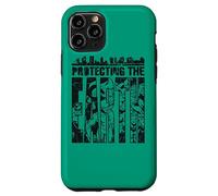 Custodia per iPhone 11 Pro Justice League Protecting The Earth
