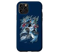 Custodia per iPhone 11 Pro Justice League Ride the Lightening