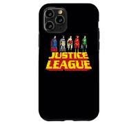 Custodia per iPhone 11 Pro Justice League Standing Above