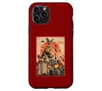 Custodia per iPhone 11 Pro Kaiju Easter Bunny Tokyo Funny Egg Hunt Japanese Vibe