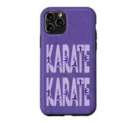 Custodia per iPhone 11 Pro Karate Femminile
