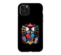 Custodia per iPhone 11 Pro Kawaii Arti Marziali Dojo Champ Kick Cinture