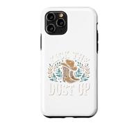 Custodia per iPhone 11 Pro Kick The Dust Up Stivali da cowboy musica country rodeo occidentale
