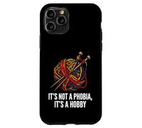 Custodia per iPhone 11 Pro Knitter Yarn Crafter Not A Phobia It's A Hobby