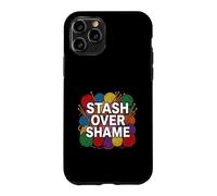Custodia per iPhone 11 Pro Knitter Yarn Hoarder Stash Over Shame Crochet