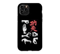 Custodia per iPhone 11 Pro Kung Fu Pugno Colpo Mano Shaolin Arti Marziali Cinesi