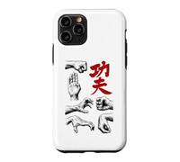 Custodia per iPhone 11 Pro Kung Fu Pugno Colpo Mano Shaolin Arti Marziali Cinesi