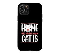 Custodia per iPhone 11 Pro La casa è dov'è il mio gatto