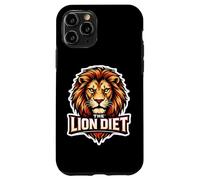 Custodia per iPhone 11 Pro La dieta del leone Hardcore Carnivoro Mangiatore di carne Manzo Nutrizione
