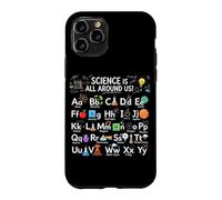 Custodia per iPhone 11 Pro La scienza è tutto intorno a noi ABC Tavola periodica Chimica