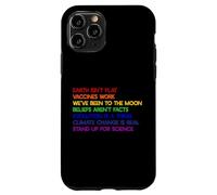 Custodia per iPhone 11 Pro LA TERRA NON È PIATTA STAND UP FOR SCIENCE REAL Earth Day Meme