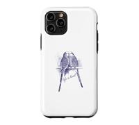Custodia per iPhone 11 Pro La vita è Tweet, pappagallino, uccelli, animali, natura, amore