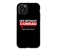 Custodia per iPhone 11 Pro La vita senza Conrad noioso non consiglierebbe una recensione divertente