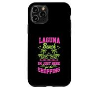 Custodia per iPhone 11 Pro Laguna Beach Sono Qui Solo Per Lo Shopping California
