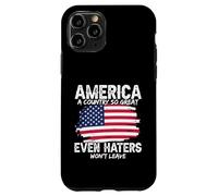 Custodia per iPhone 11 Pro L'America è un paese così grande che anche i suoi odiatori non se ne andranno
