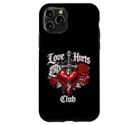 Custodia per iPhone 11 Pro L'amore fa male al club, design emo gotico
