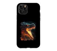 Custodia per iPhone 11 Pro L'ardente maestà del drago nel potere e nelle fiamme