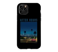 Custodia per iPhone 11 Pro Late Night City Pop Drive Retro 80s Aesthetic