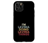 Custodia per iPhone 11 Pro Lavinia Name Lavinia Personalized Name First Given