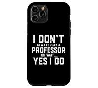 Custodia per iPhone 11 Pro Lavori di ricerca universitaria Costume Professore istruito