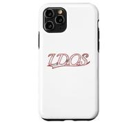 Custodia per iPhone 11 Pro LDOS Last Day of Summer Vintage Varsity Distressed Throwback