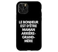 Custodia per iPhone 11 Pro Le bonheur est d'être maman, grand-mère et arrière-grand-mè