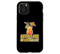 Custodia per iPhone 11 Pro Le ricariche sono il mio appassionato di cocktail in lingua d"amore