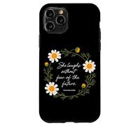 Custodia per iPhone 11 Pro Lei ride senza paura del futuro Proverbi 31:25 Cristo