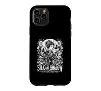 Custodia per iPhone 11 Pro L'eleganza della seta e dell'ombra non muore mai Geisha