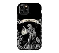 Custodia per iPhone 11 Pro L'eremita IX Tarocchi gotico occulto Halloween