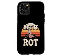 Custodia per iPhone 11 Pro Let It Rot Divertente Compostaggio Worm Gardening