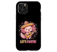 Custodia per iPhone 11 Pro Let's Fiesta! Adorabile Axolotl Mariachi Cinco De Mayo