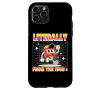 Custodia per iPhone 11 Pro Letteralmente dal 1900 Retro Millennial Cartoon