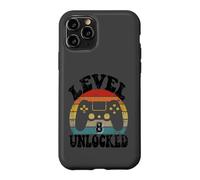 Custodia per iPhone 11 Pro Level Eight Unlocked 8th Birthday Tee Video Game 8 Year Old