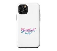 Custodia per iPhone 11 Pro Libro degli ospiti per festeggiare gli ospiti