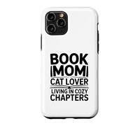 Custodia per iPhone 11 Pro Libro Mamma Amante Gatto Vivere In Capitoli Accogli