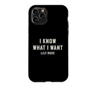 Custodia per iPhone 11 Pro Lily Rose So cosa voglio audace