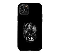 Custodia per iPhone 11 Pro L'inchiostro per calligrafia samurai taglia in profondità il segno dell'intento