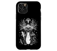Custodia per iPhone 11 Pro Line Art Dragon Boho Dragons