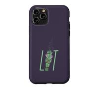 Custodia per iPhone 11 Pro LIT Funny Burning Sage Smudge Sticks, meme